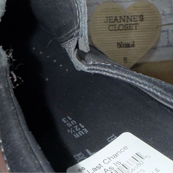 Mephisto Mens Twain Leather Slip-on Shoes - black - Picture 4 of 9